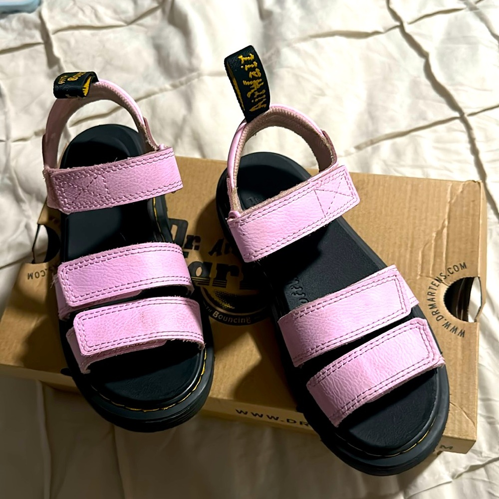 Dr martens pink sandals like New